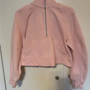 lululemon athletica Pink Half-Zip Hoodie